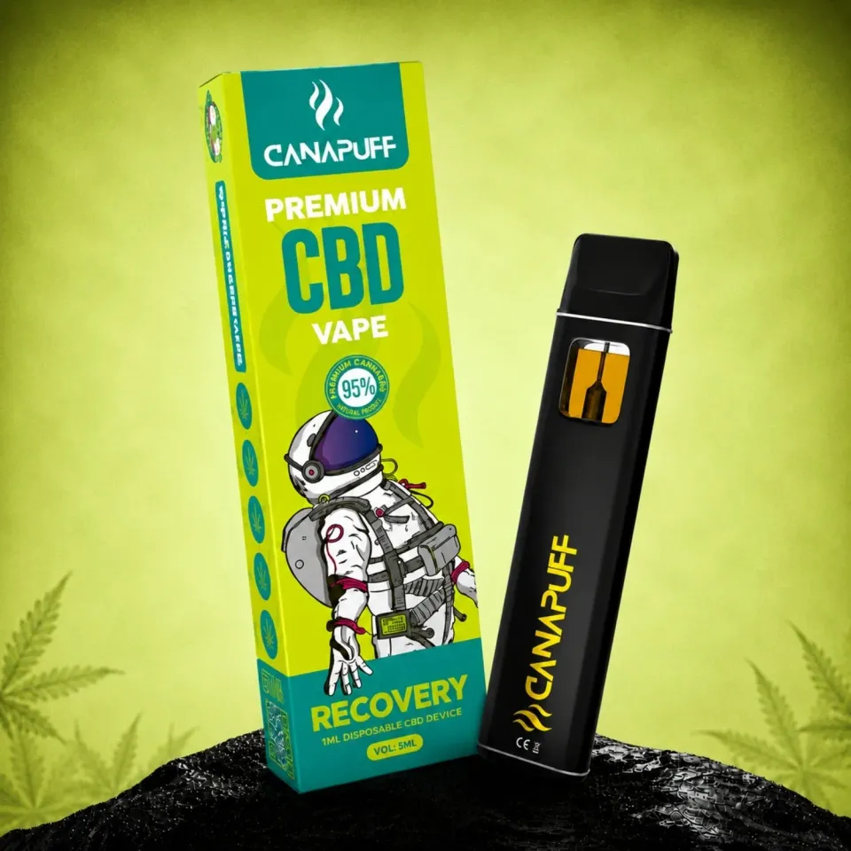 Canapuff CBD Recovery vape 1 ml 95%