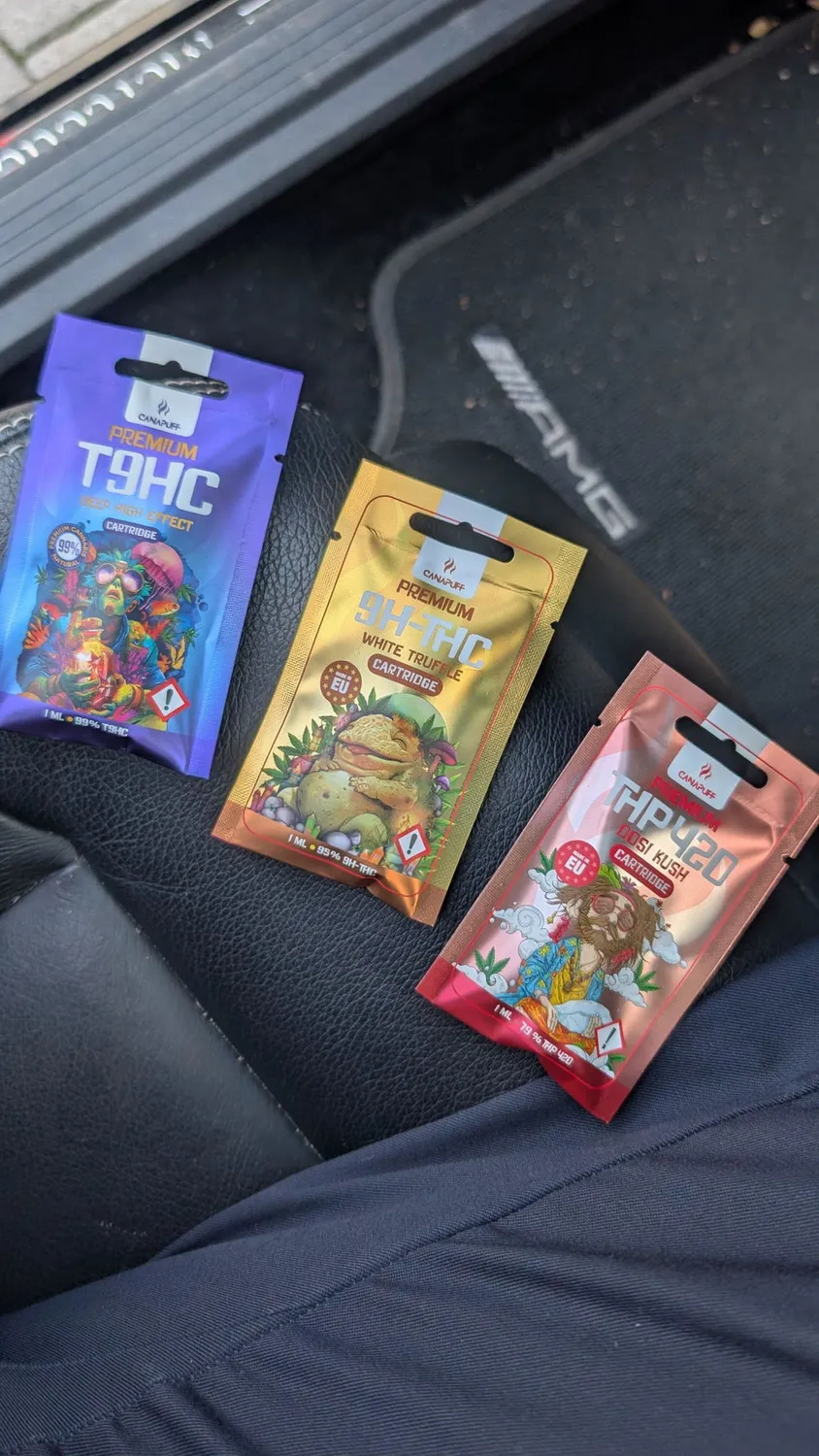 CanaPuff THP420 Jealousy vapepatron plomme