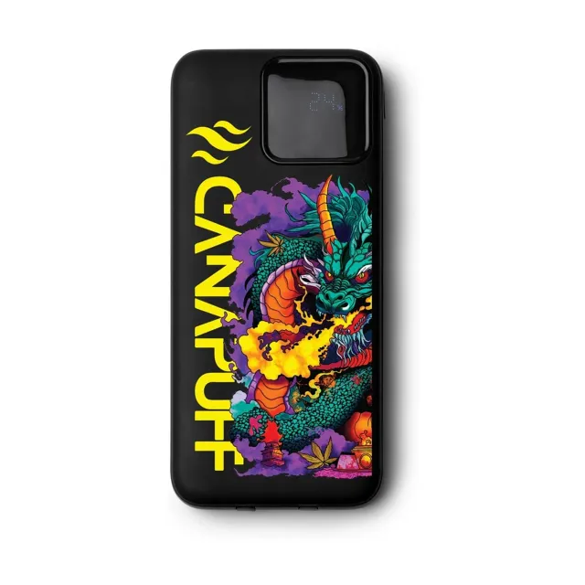 Canapuff Extreme Dragon powerbank svart 10000 mAh 20W