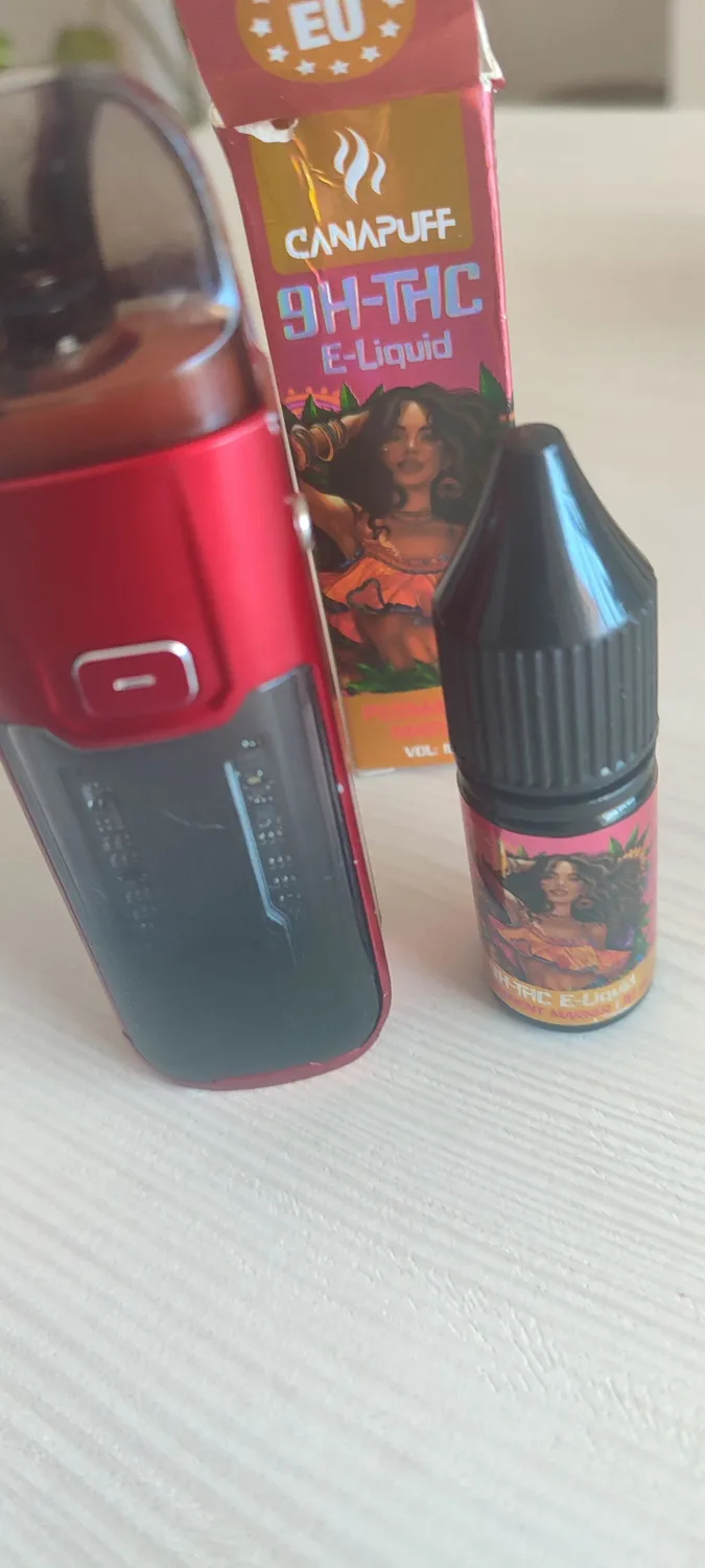 Canapuff 9H-THC Permanent Marker væske 1500mg drue