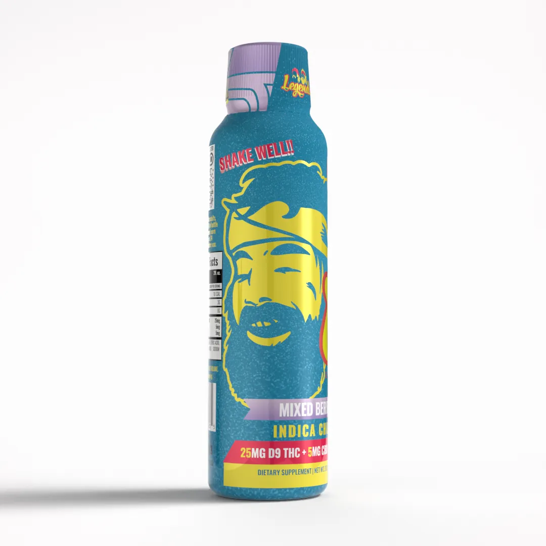 Cheech & Chong Legends Indica Shot thc-shot mixed berry 300 mg