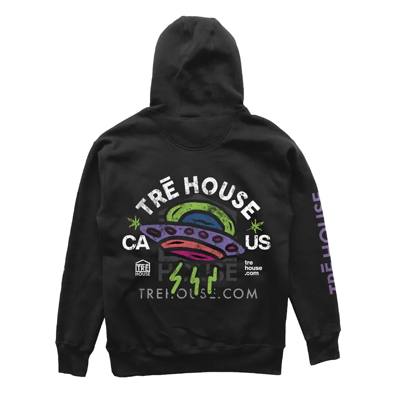 TRE House UFO Hoodie hettegenser bomull L