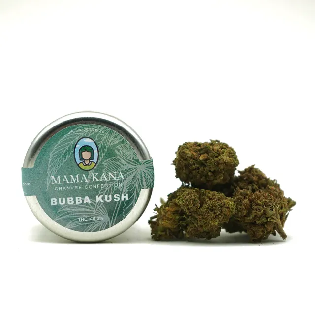 LeGrossiste Bubba Kush CBD-blomster 5 g drivhus sitron furu