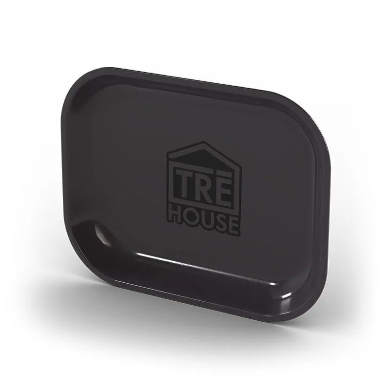 Tre House Metal Rolling Tray rullebrett svart – metall