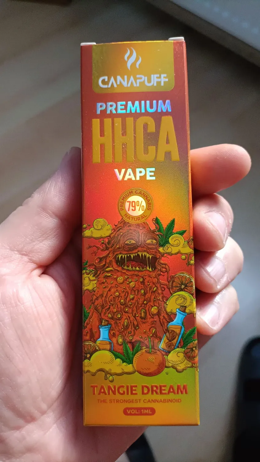 Canapuff HHC-A engangsvape tangie dream appelsin 1 ml