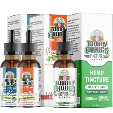Cheech & Chong Hero Bundle CBD-olje 3-pak energi ro søvn