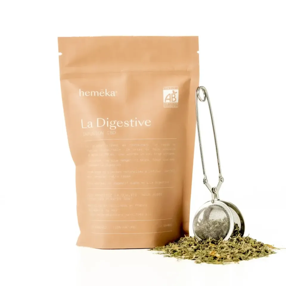 Hemeka La Digestive CBD-te 35 g mynte