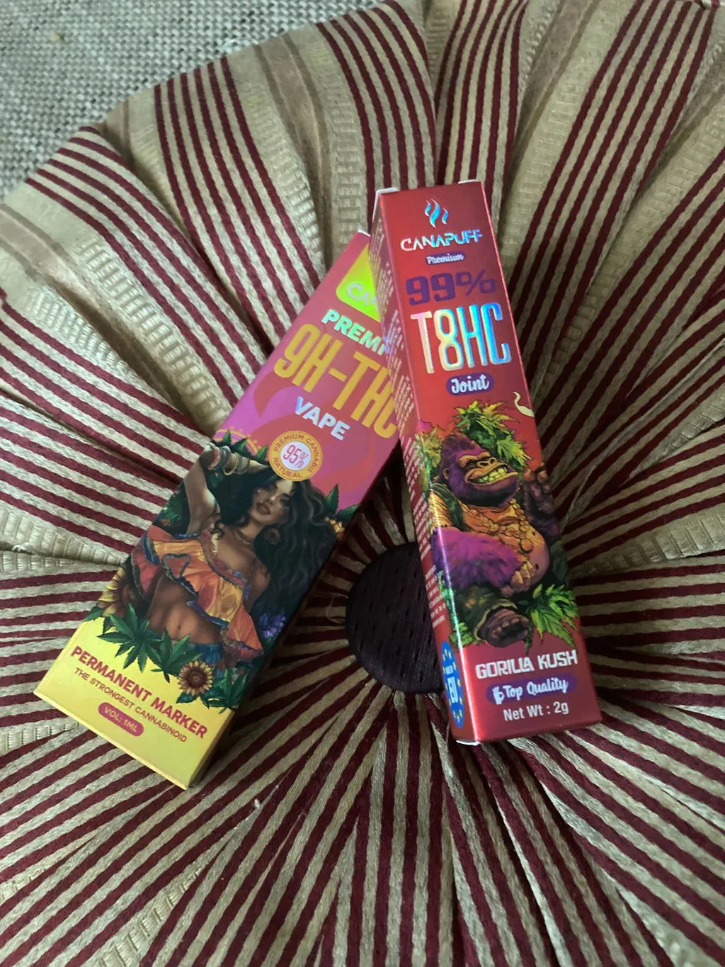 Canapuff Jungle Monkey THCA vape 1ml jordaktig