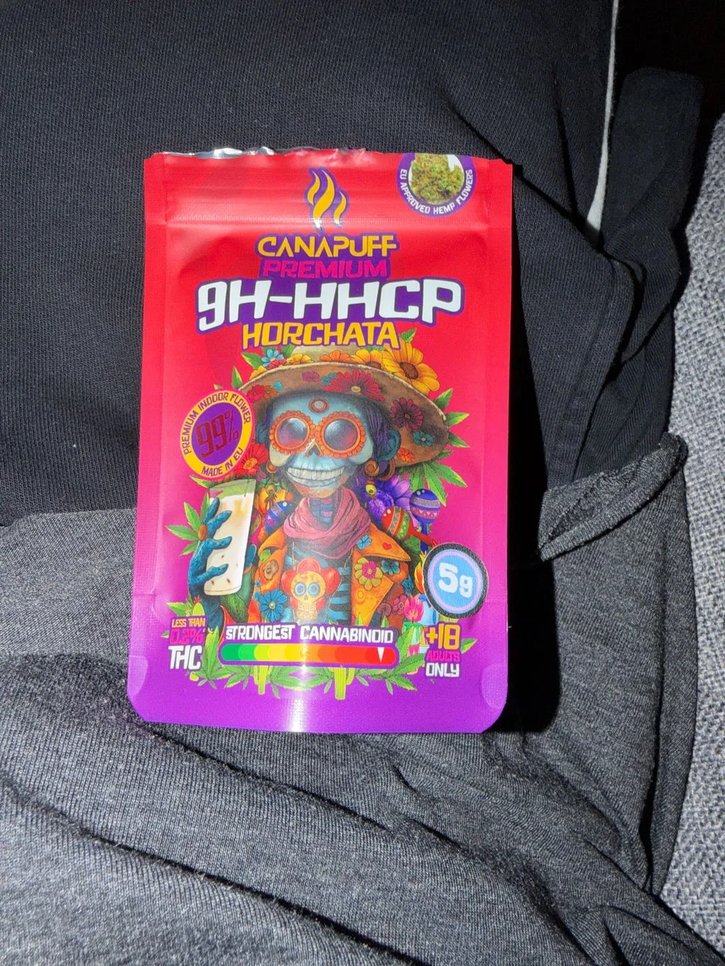 CanaPuff Horchata 9H-HHCP topskudd 1 g kremet søt