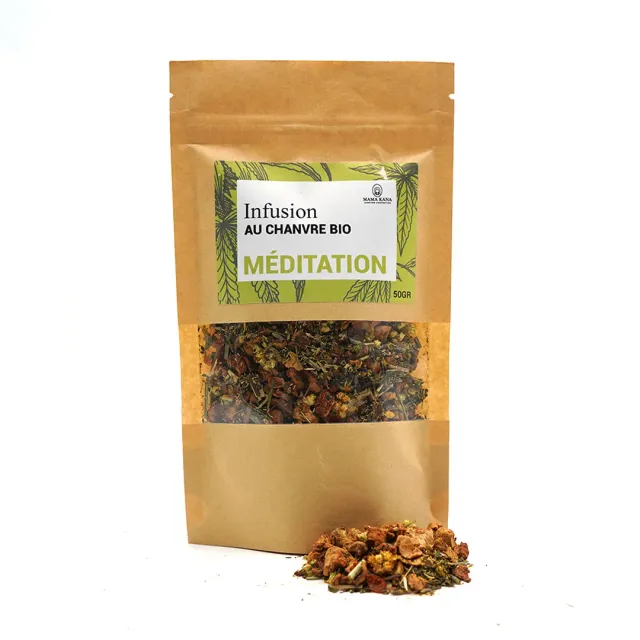 LeGrossiste Méditation CBD-te 1 pose urteblanding