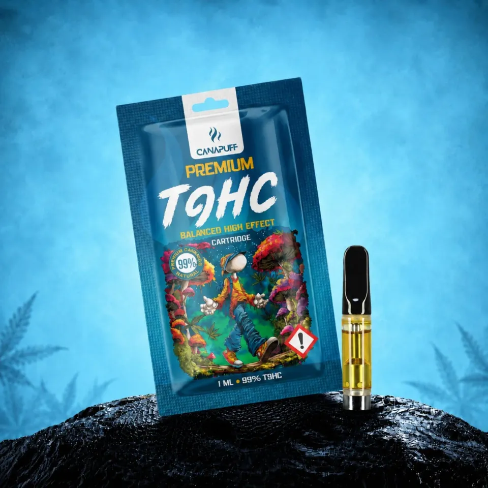 Canapuff T9HC Balanced 99% vape-patron frukt