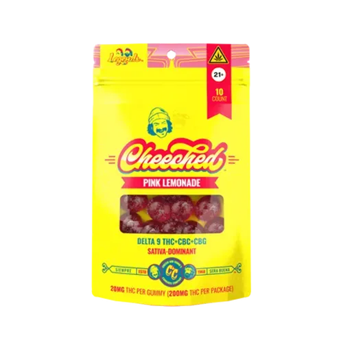 Cheech & Chong Legends THC-vingummi pink lemonade sativa