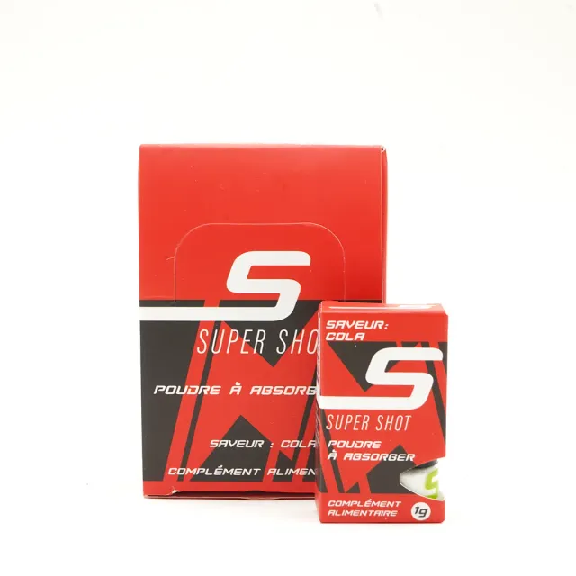 LeGrossiste Super Shot energipulver cola 1 stk