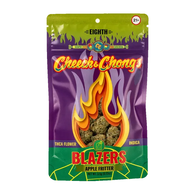 Cheech & Chong Blazers Apple Fritter Premium THCa-blomst 3,5g søt