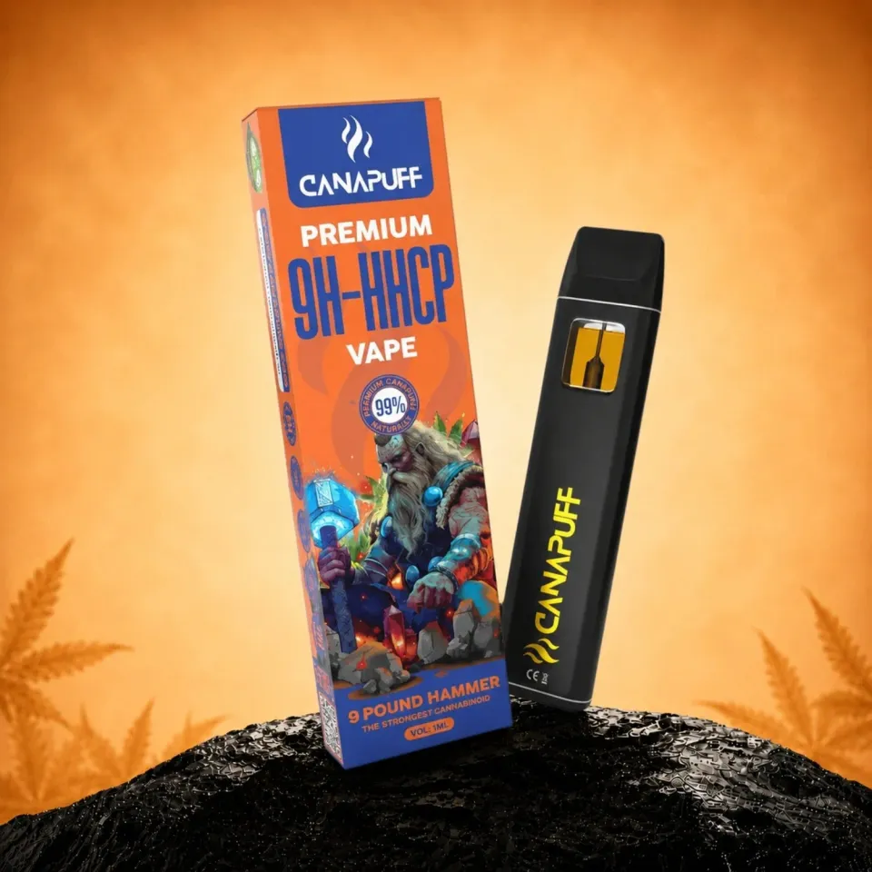CANAPUFF 9H-HHCP 9 Pound Hammer vape 1ml furu