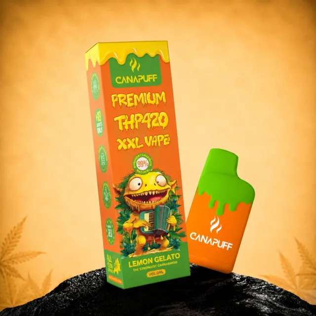 Canapuff THP420 XXL Lemon Gelato vape 2 ml 99%