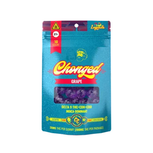 Cheech & Chong Legends THC-gummies drue 200 mg indica