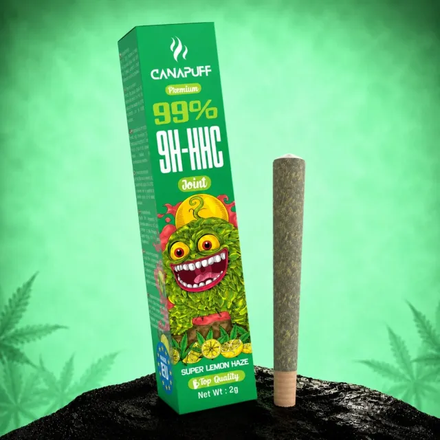Canapuff Super Lemon Haze 9H-HHC-joint sitron