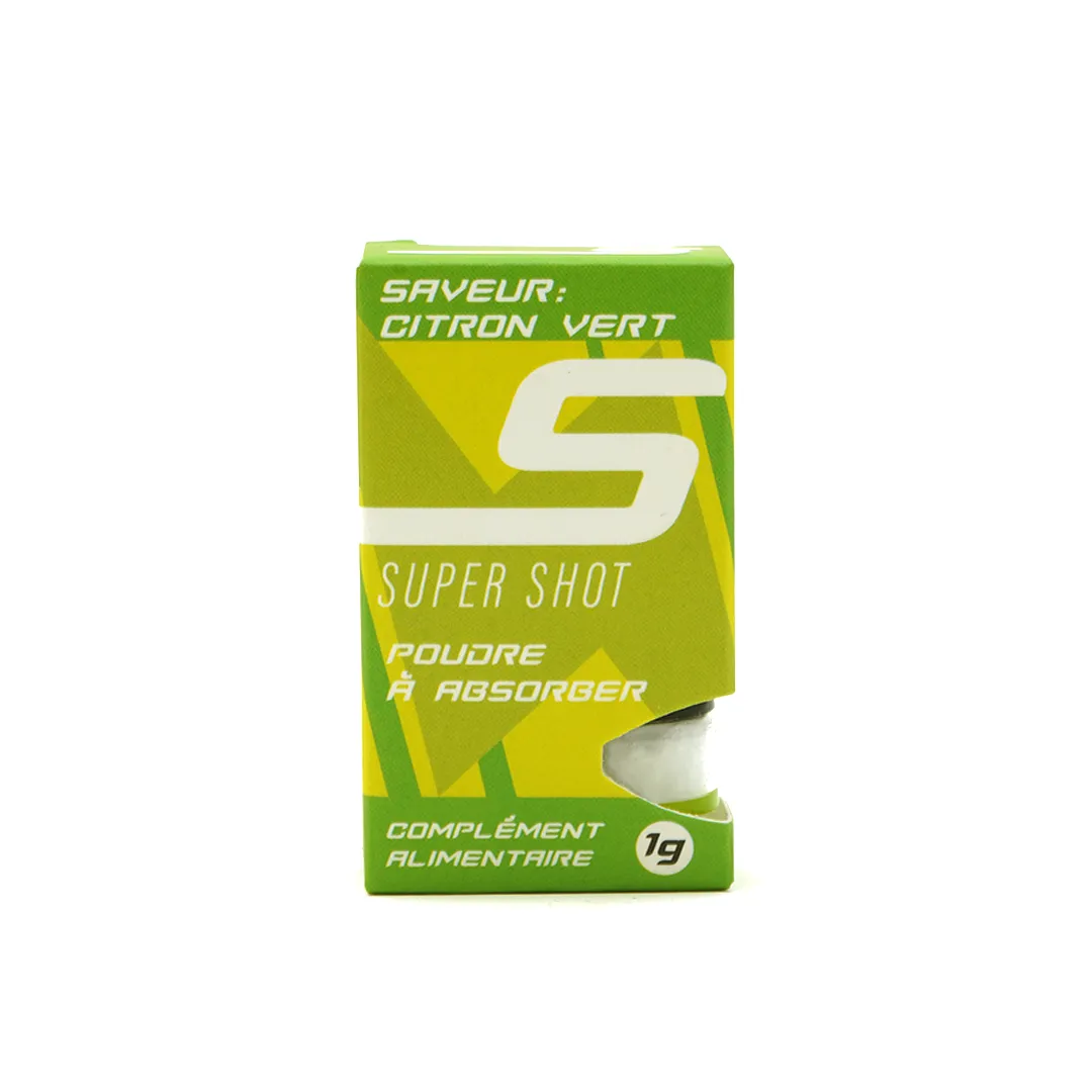 LeGrossiste Super Shot energipulver lime 1 stk