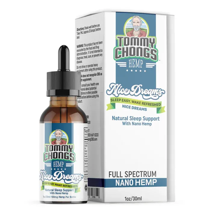 Cheech & Chong Good Vibes Nice Dreams CBD-olje bundle søvn