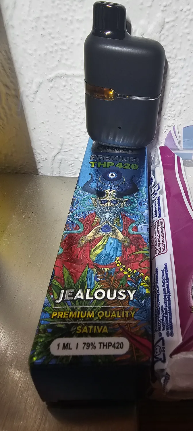 Canapuff Jealousy THP420 engangsvape 1ml 79% fruktig