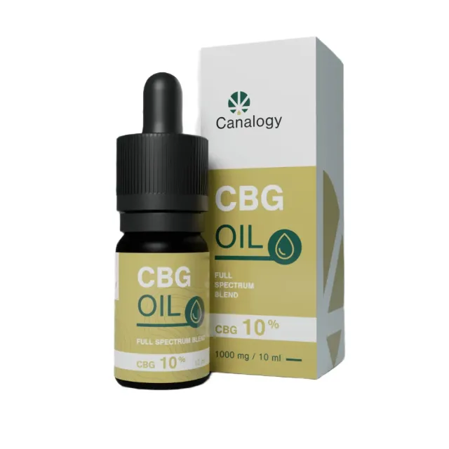 Canalogy CBG Drops CBG-olje 10% 10 ml 1000 mg