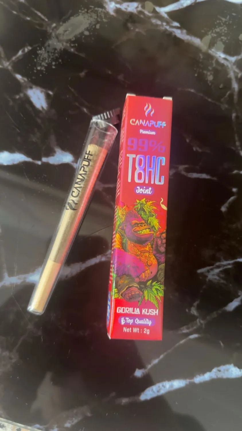 CanaPuff Gorilla Kush T8HC-joint 99% 2g 1 stk