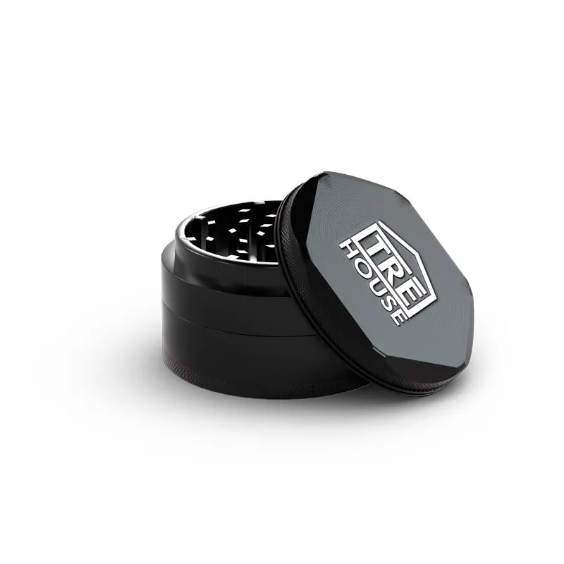 TRE HOUSE kvern aluminium 4-delt urtkvern