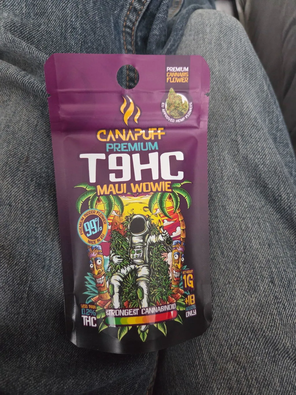 Canapuff Maui Wowie T9HC toppskudd 1g 99%