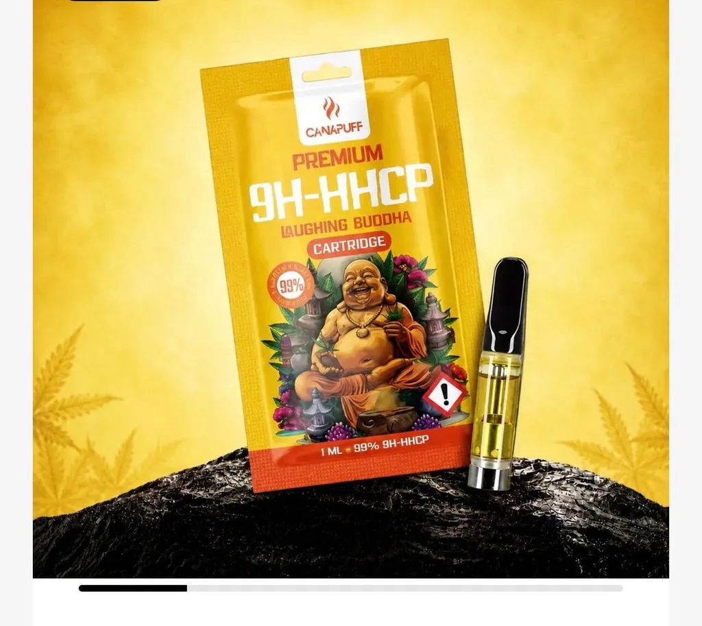 Canapuff Laughing Buddha 9H-HHCP vapepatron 1 ml 99%