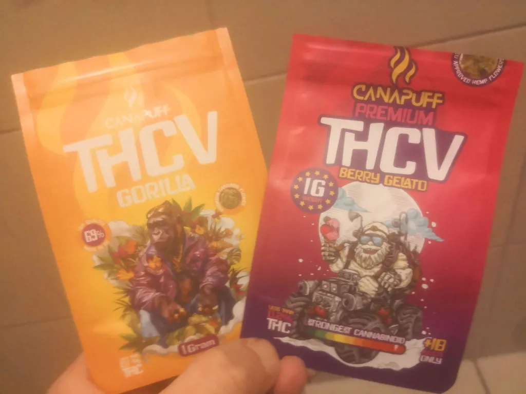 Canapuff Gorilla 69% thcv-blomster 1 g fruktig