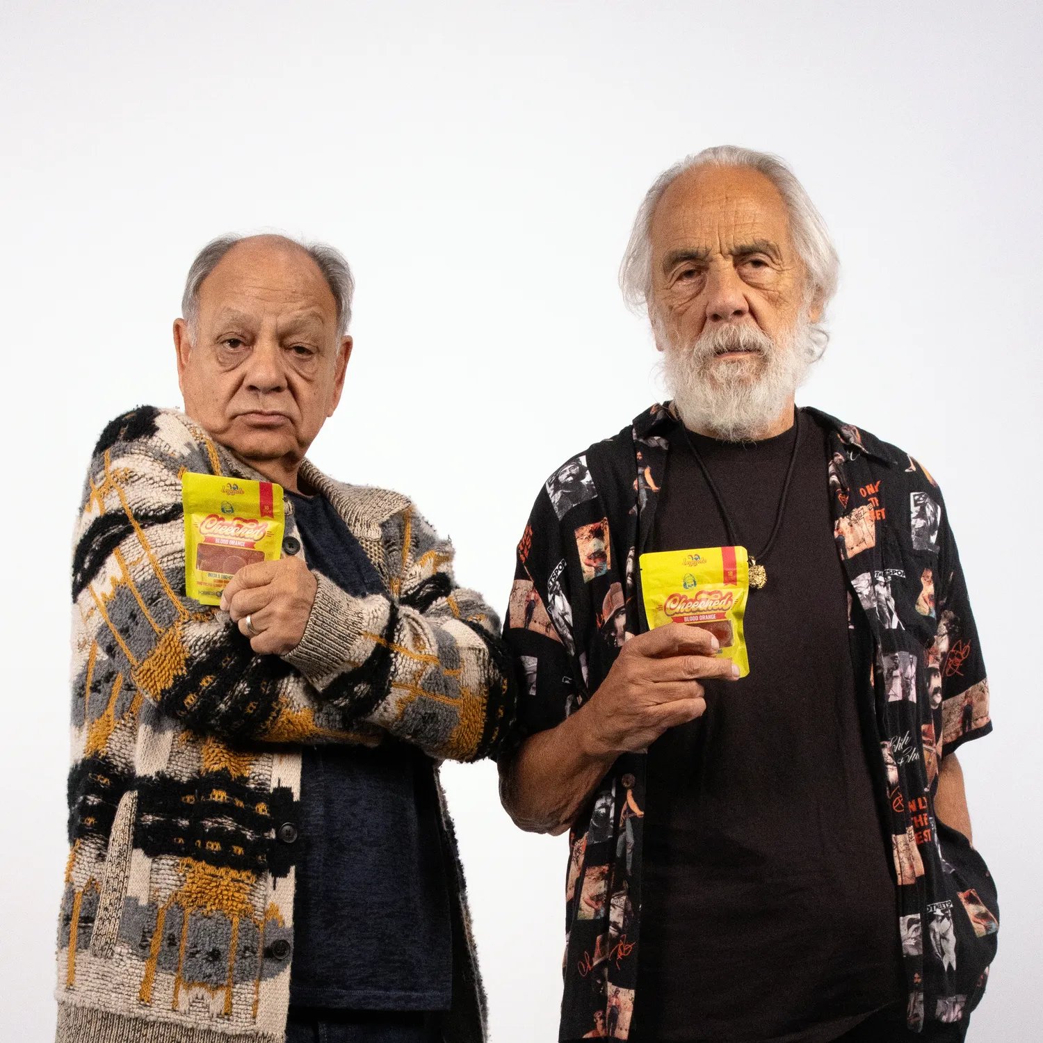 Cheech & Chong Legends Sativa THC gummies blood orange 200 mg