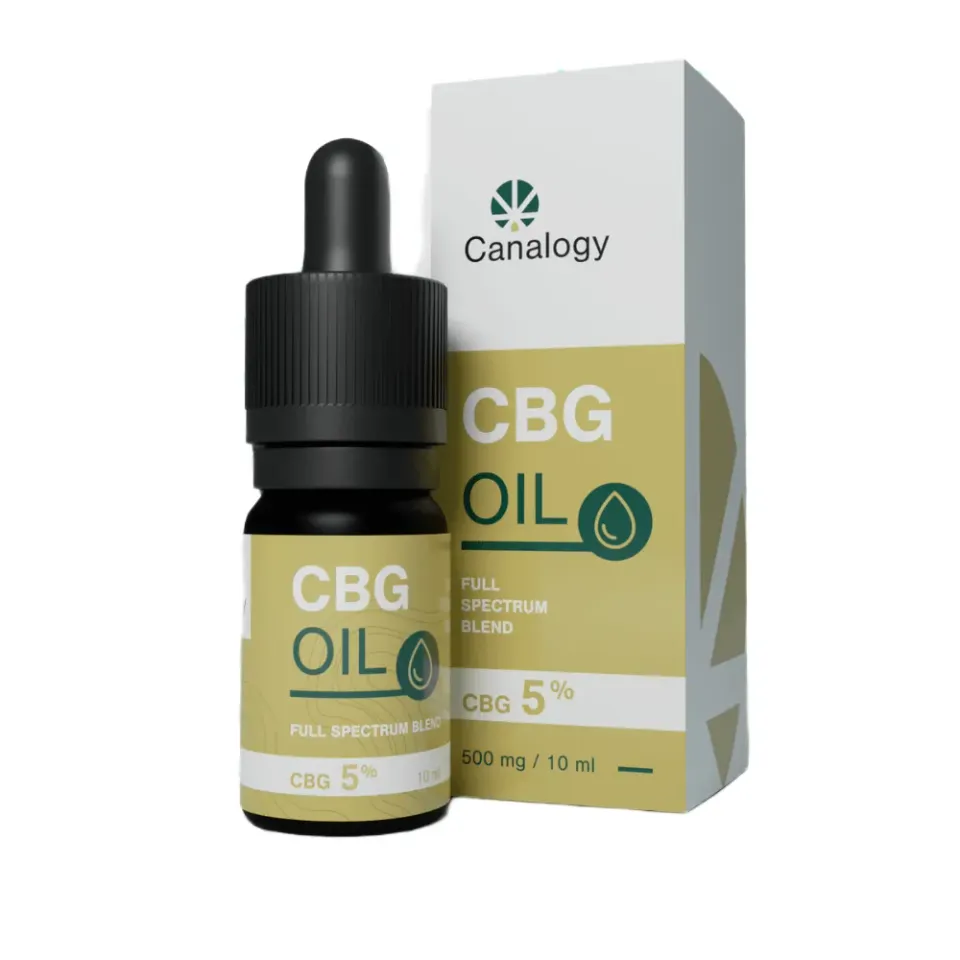 Canalogy CBG Drops CBG-olje 5% 10 ml 500 mg