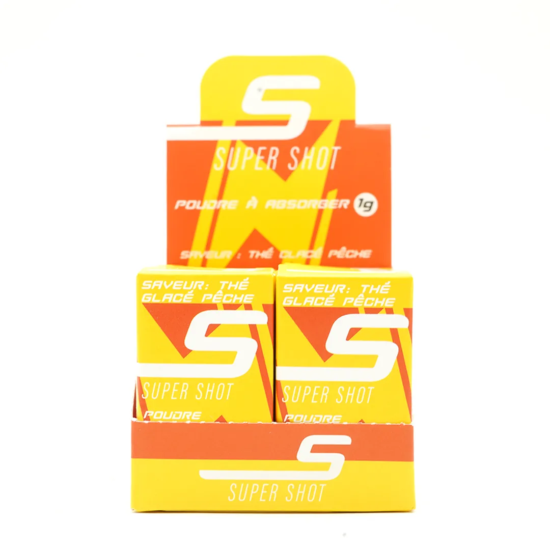LeGrossiste Super Shot energipulver fersken 1 stk