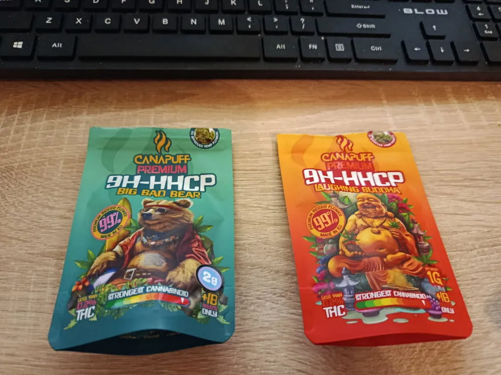 Canapuff Big Bad Bear 9H-HHCP-blomst 1 g furu