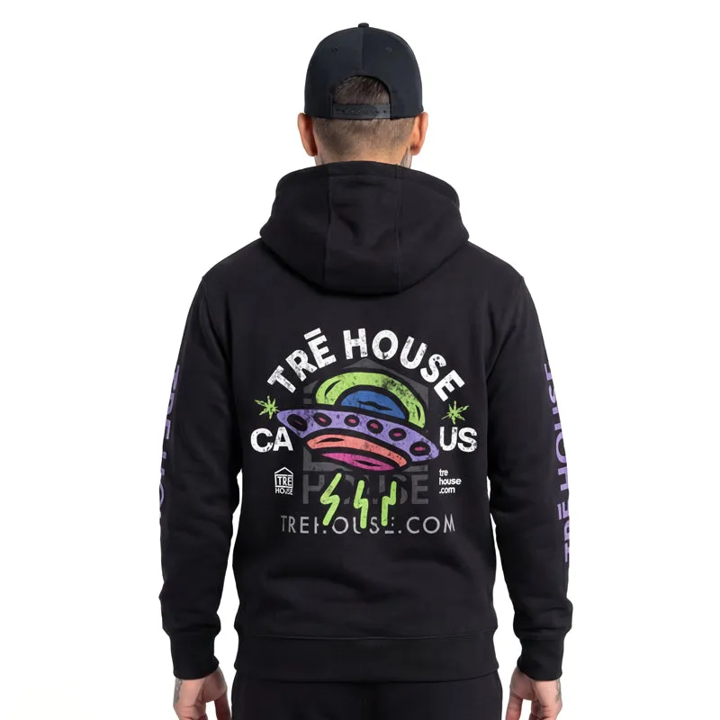 TRE House UFO Hoodie hettegenser bomull L