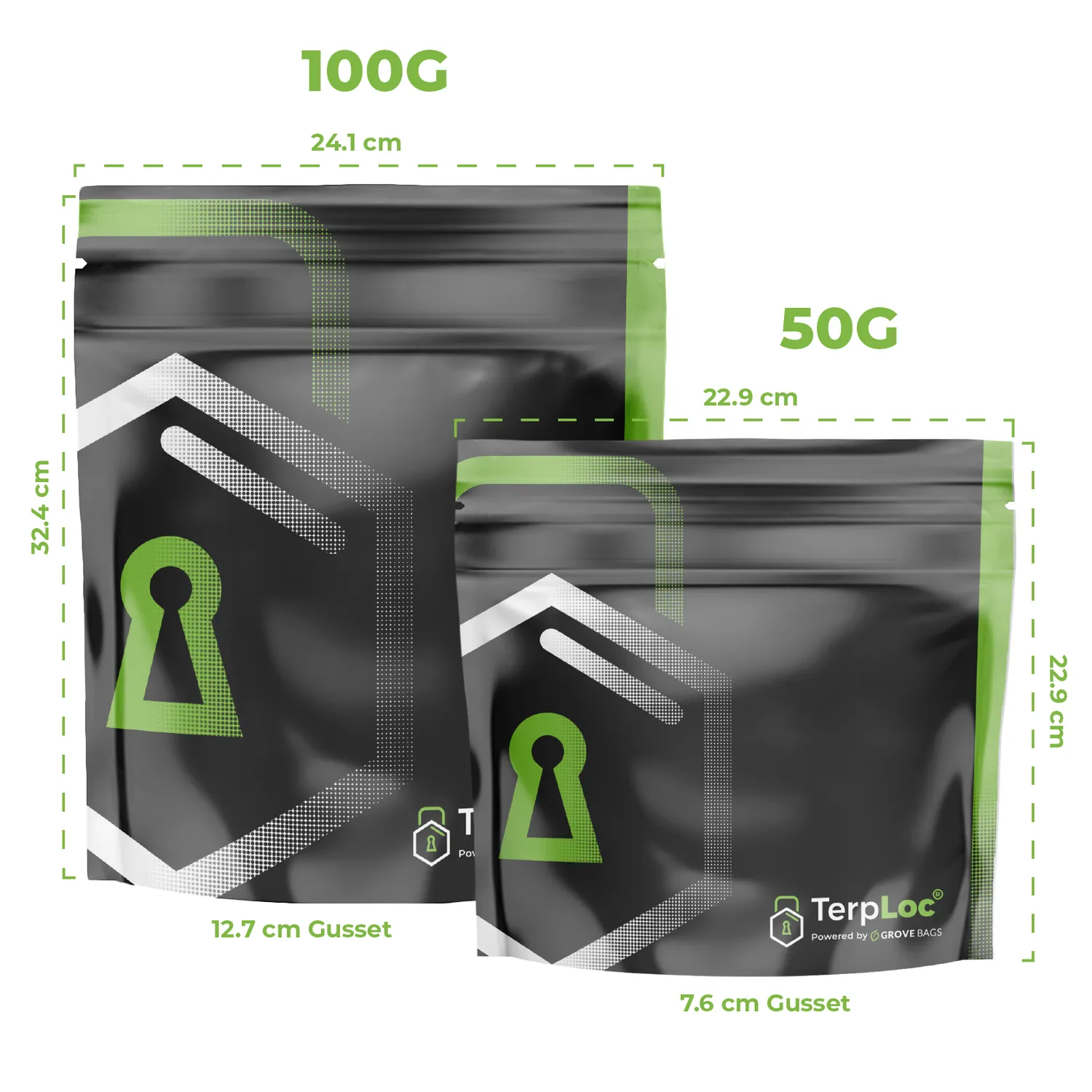 Grove Bags TerpLoc pose opaque 50g 1-pk fuktstyrende