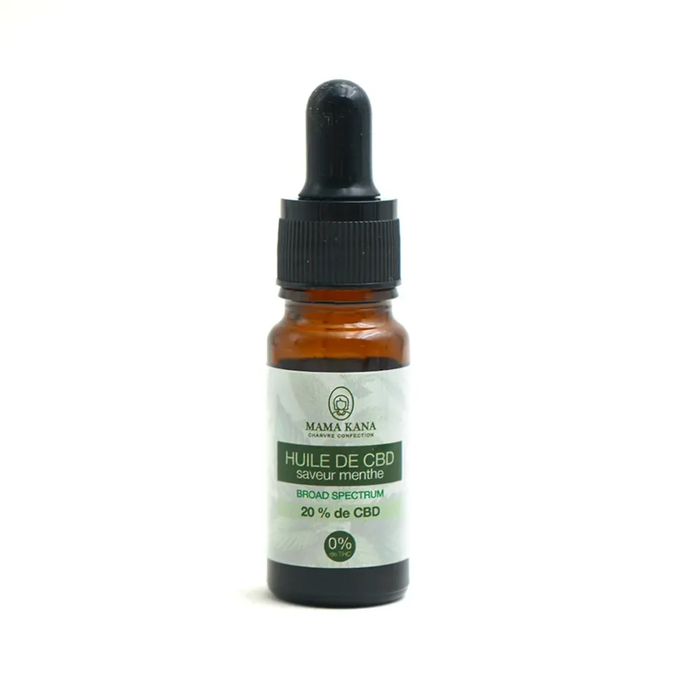 Mama Kana CBD-olje 20% mynte 10 ml THC-fri