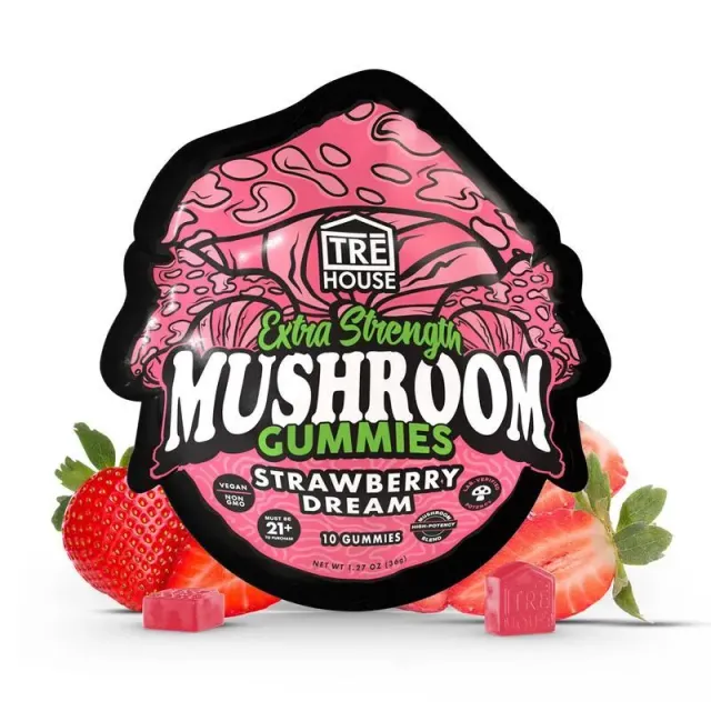 TRE House Strawberry Dream soppgummy jordbær