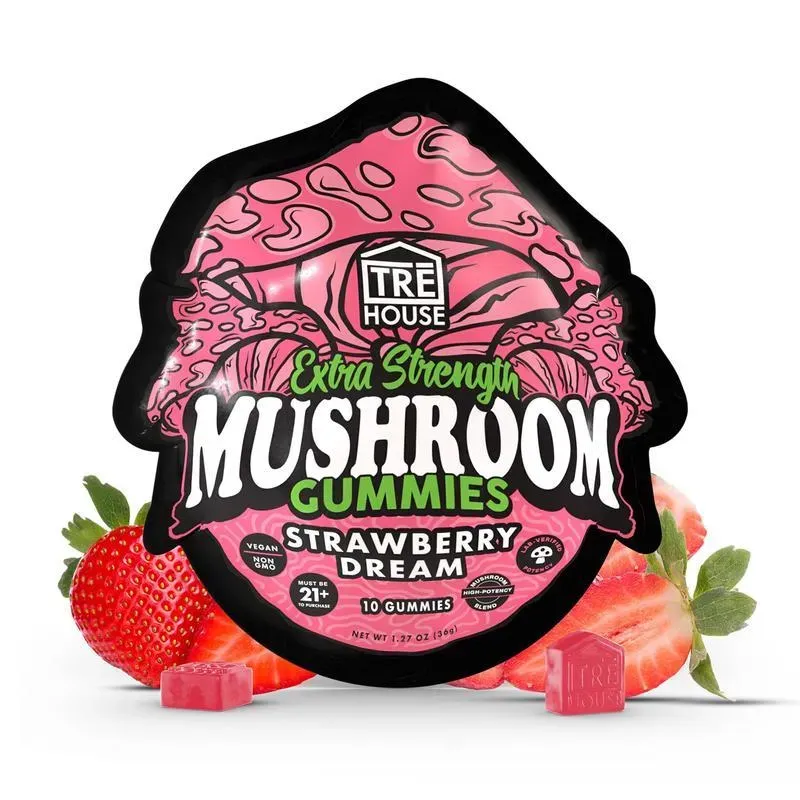 TRE House Strawberry Dream soppgummy jordbær