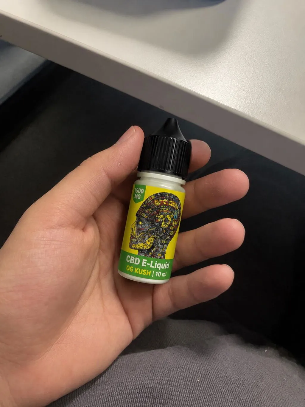 CanaPuff CBN Liquid Papaya Punch e-væske 1500 mg tropisk