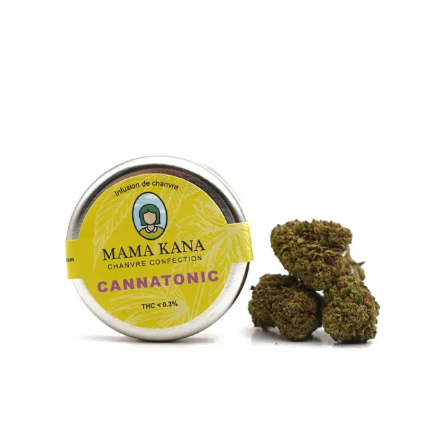 LeGrossiste Cannatonic CBD-blomster 5x2g glass fruktig
