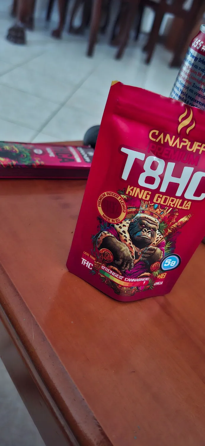 Canapuff T8HC King Gorilla blomst 1g 99%