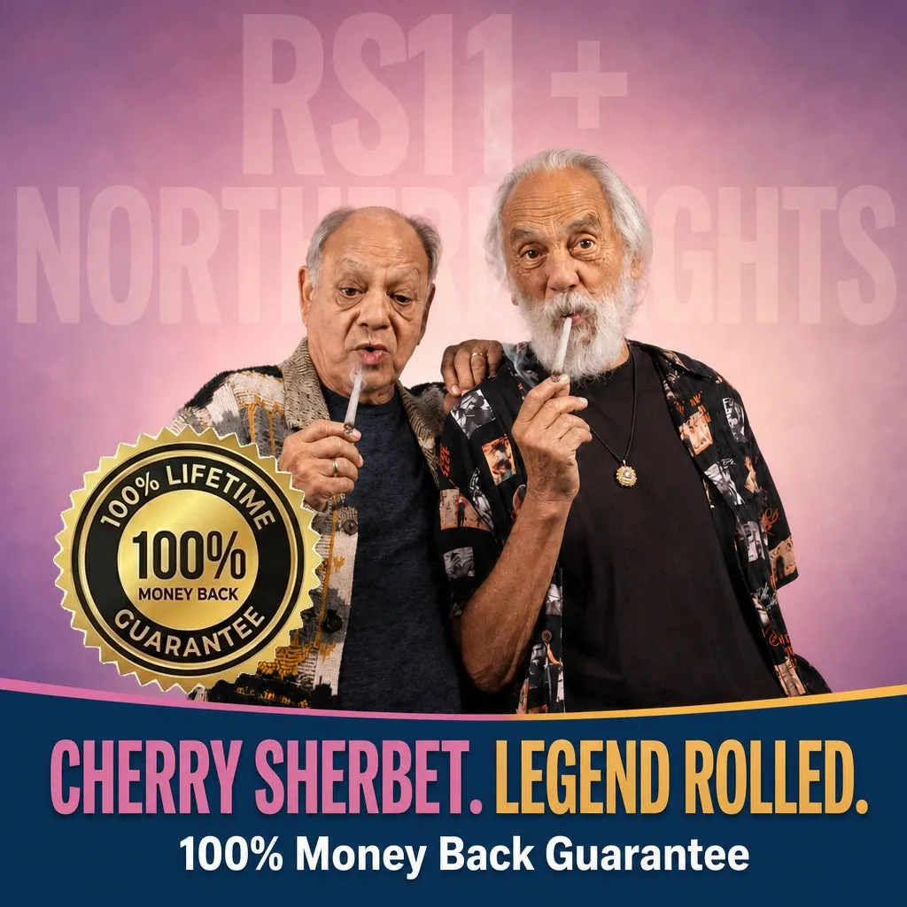 Cheech & Chong Blazers RS11 Northern Lights THCa prerolls 2g