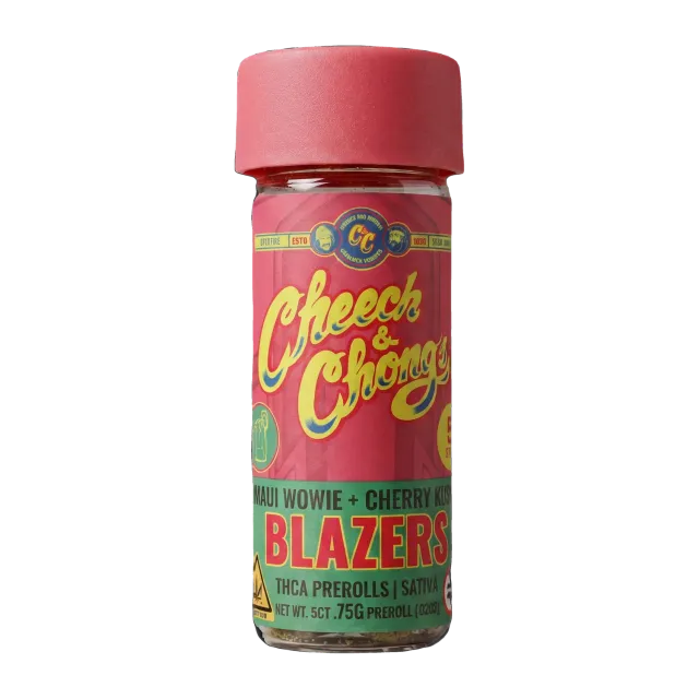Cheech & Chong Blazers Maui Wowie Cherry Kush prerolls 5-pk 3,75g