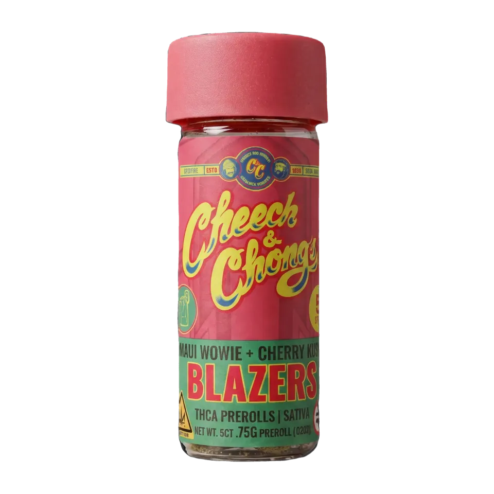 Cheech & Chong Blazers Maui Wowie Cherry Kush prerolls 5-pk 3,75g