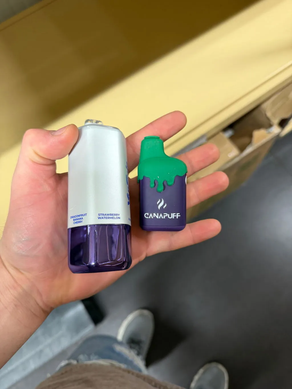 CANAPUFF Grand Daddy Purple 9H-HHC vape 2ml bær