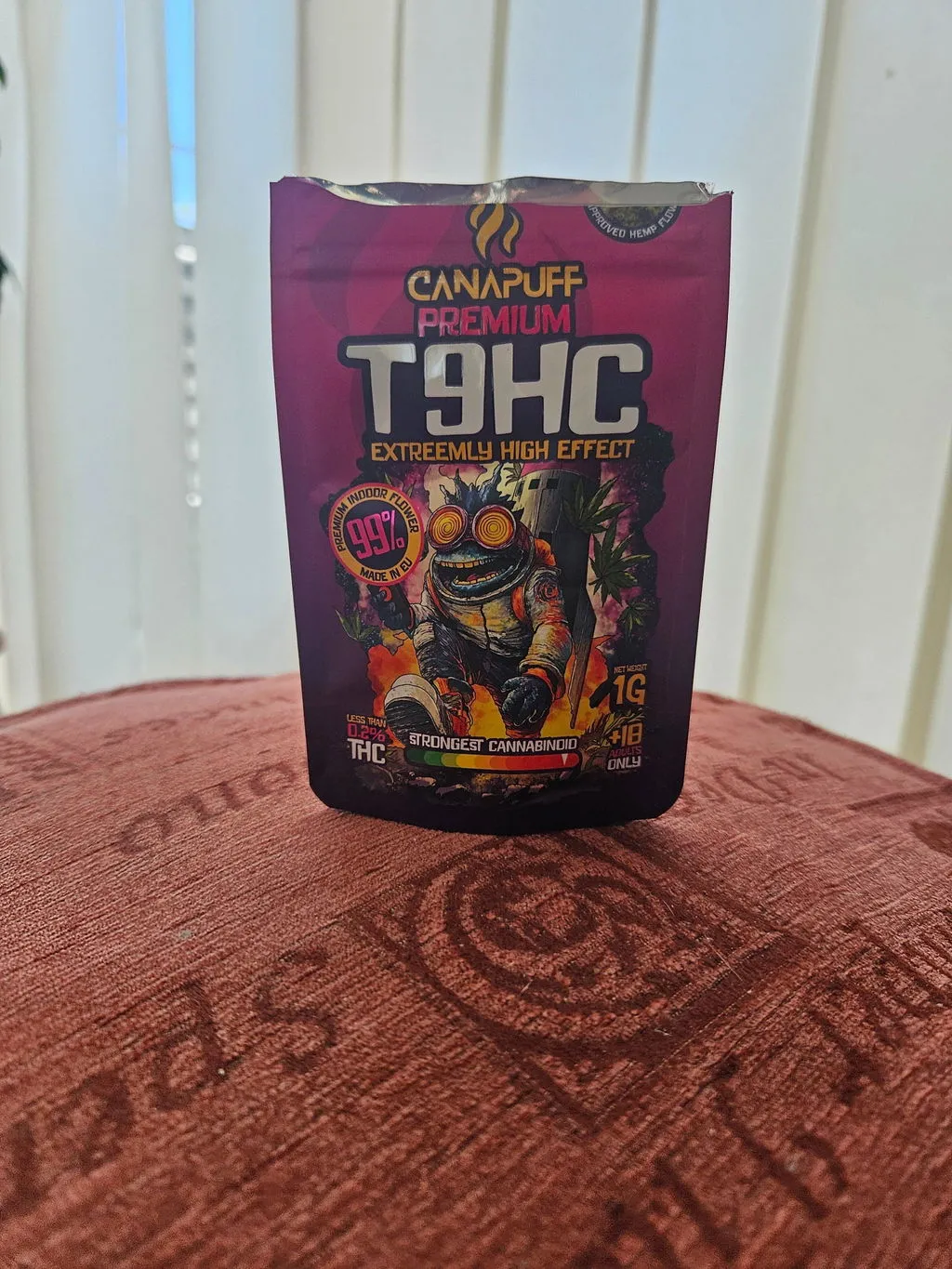 CanaPuff Double Bubble T8HC blomst 1 g bubblegum