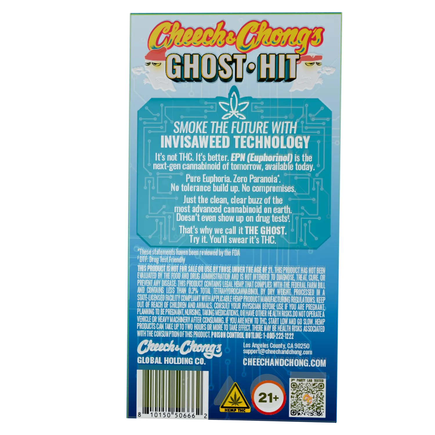 Cheech & Chong Ghost Hit ATF vape sativa EPN