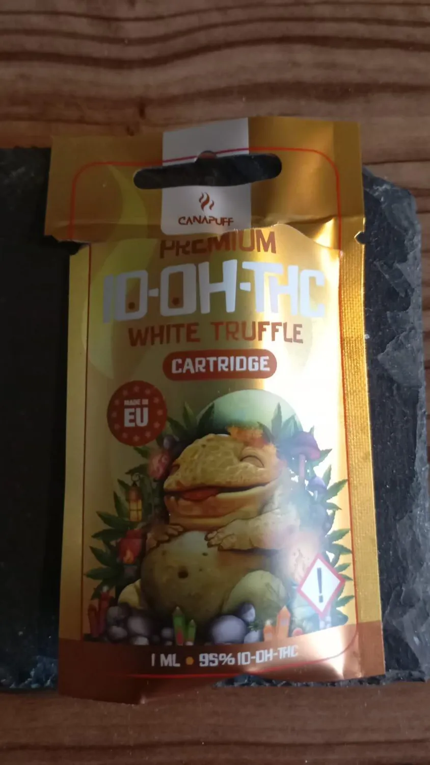 Canapuff 9H-HHC Hash Choco hasj 99% sjokolade